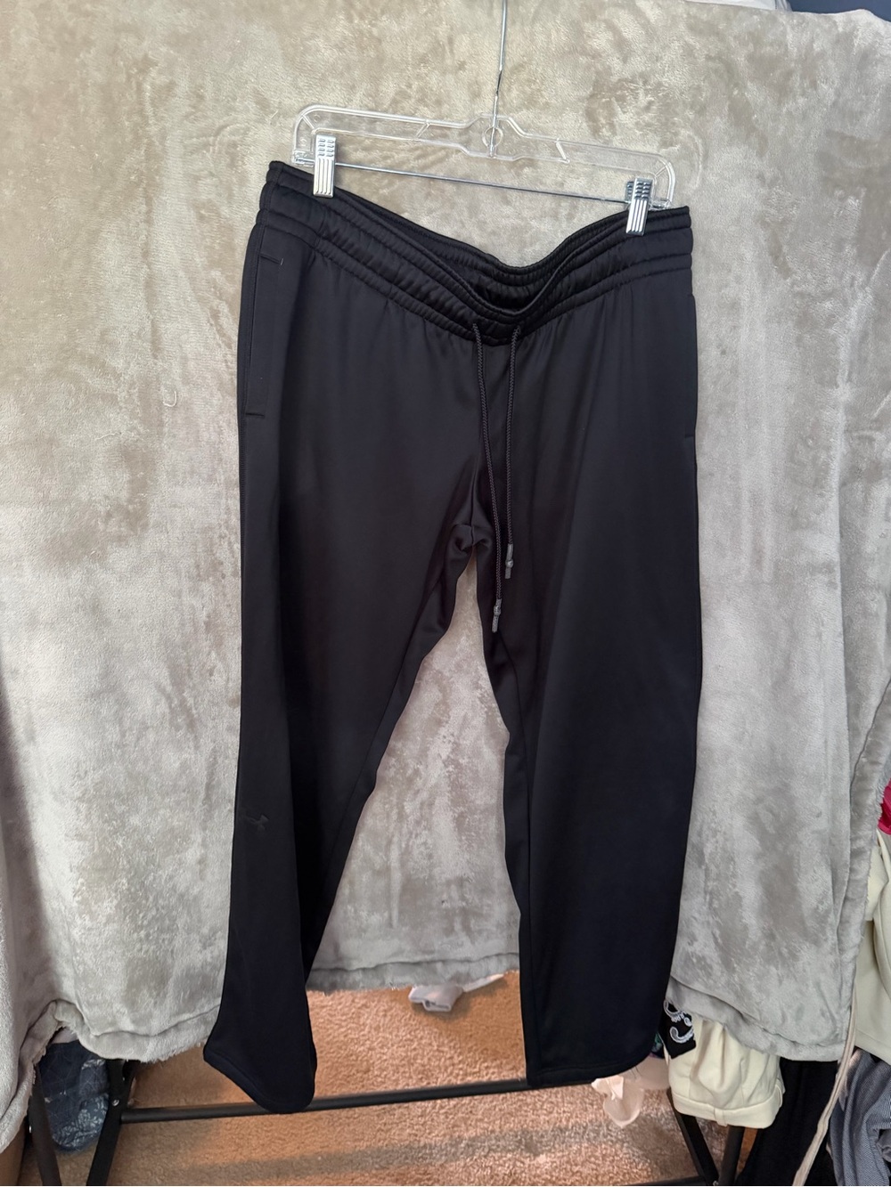 Under Armour Men's Black Performance Joggers with Drawstring Waist